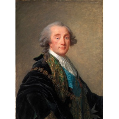 Grafika - 2000 pièces - Élisabeth-Louise Vigee le Brun : Alexandre Charles Emmanuel de Crussol-Florensac, 1787
