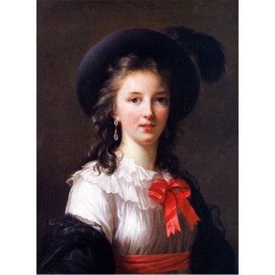 Grafika - 2000 pièces - Louise-Élisabeth Vigee le Brun : autoportrait, 1781