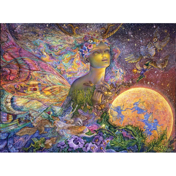 Puzzle Grafika-F-30618 Josephine Wall - Titania