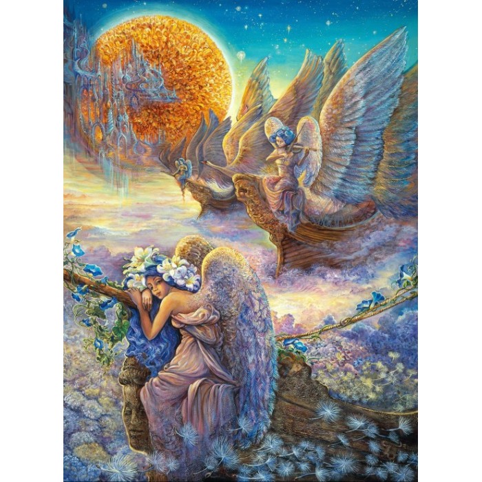 Puzzle Grafika-F-30667 Josephine Wall - I Saw Three Ships