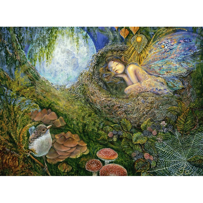 Puzzle Grafika-F-30732 Josephine Wall - Fairy Nest