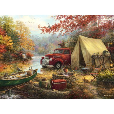grafika-Puzzle - 2000 pieces - Chuck Pinson - Share the Outdoors