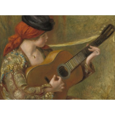 Grafika - 2000 pièces - Auguste Renoir - Jeune Espagnole avec une Guitare