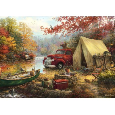 grafika-Puzzle - 500 pieces - Chuck Pinson - Share the Outdoors