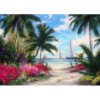 Puzzle  Grafika-F-32236 Chuck Pinson - Sea Breeze Trail