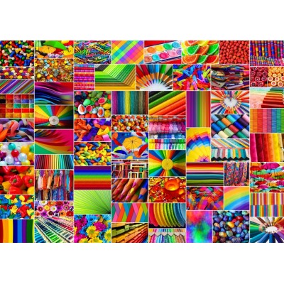 grafika-Puzzle - 500 pieces - Collage - Colors