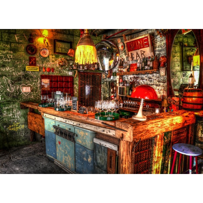 Puzzle Grafika-F-32259 Ruin Bar in Budapest