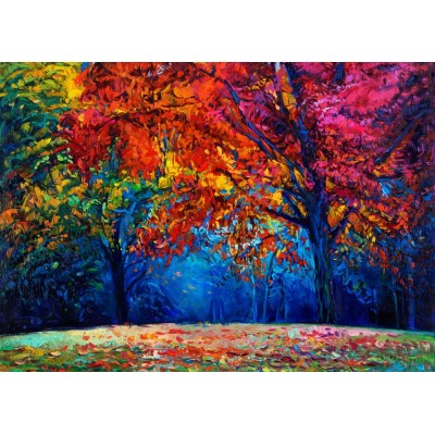 grafika-Puzzle - 500 pieces - Autumn Forest