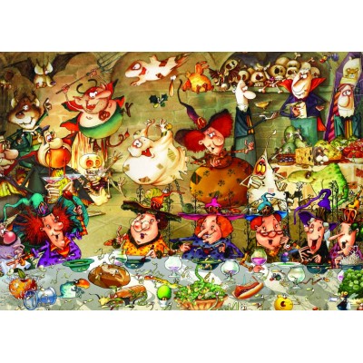 grafika-Puzzle - 500 pieces - François Ruyer - Witches