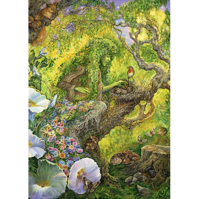 Puzzle Grafika-F-32281 Josephine Wall - Forest Protector