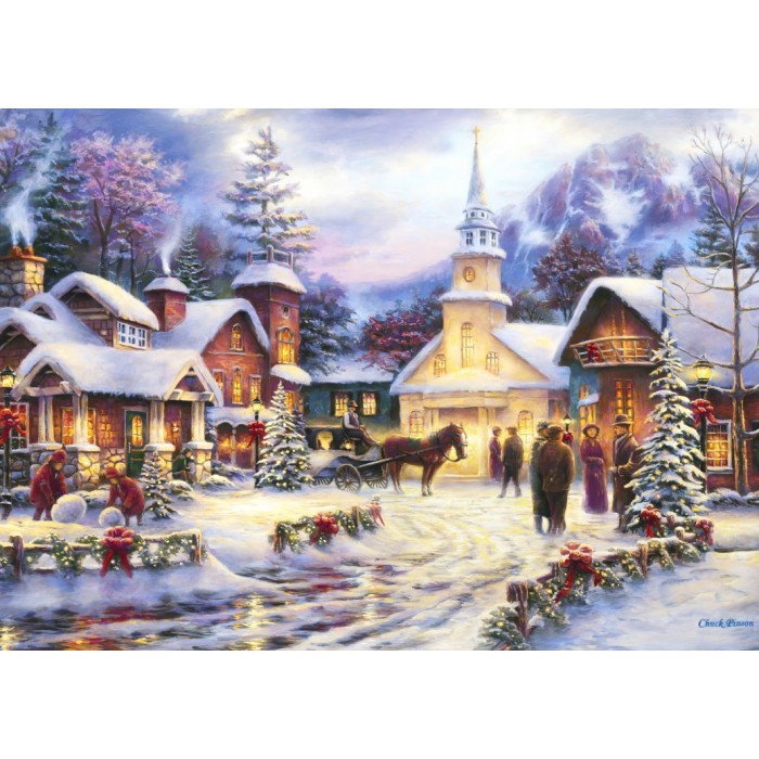 Puzzle Grafika-F-32303 Chuck Pinson - Faith Runs Deep