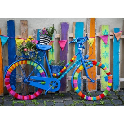 grafika-Puzzle - 500 pieces - My Beautiful Colorful Bike