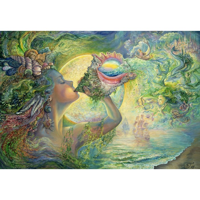 Puzzle Grafika-F-32372 Josephine Wall - Call of the Sea