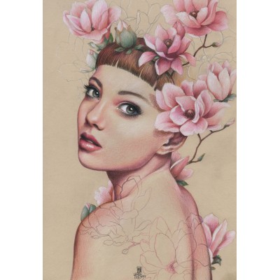 Grafika - 1000 pièces - Magnolias