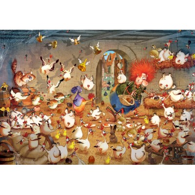 Grafika - 1000 pièces - François Ruyer - Sorcière de Pâques