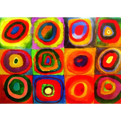 Grafika - 500 pièces - Vassily Kandinsky - Color Study