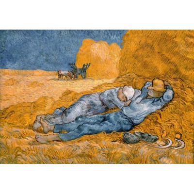 Grafika - 1000 pièces - Van Gogh Vincent - La Sieste (d'après Millet), 1890