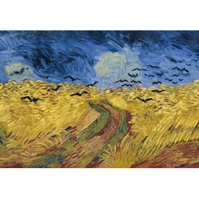 Grafika - 1000 pièces - Vincent Van Gogh - Champ de Blé aux Corbeaux, 1890