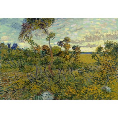 Grafika - 1000 pièces - Van Gogh Vincent - Coucher de Soleil à Montmajour, 1888