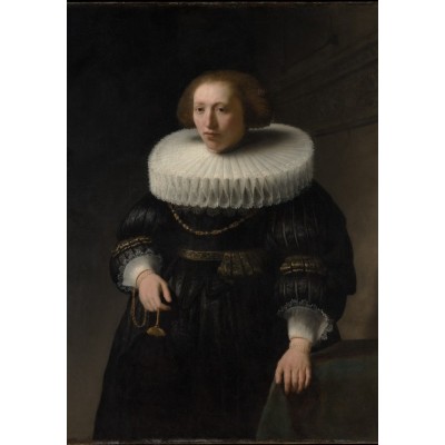 Grafika - 1000 pièces - Rembrandt - Portrait of a Woman, 1632