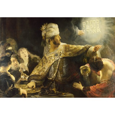 Grafika - 1000 pièces - Rembrandt - Belshassar's Feast, 1636-1638
