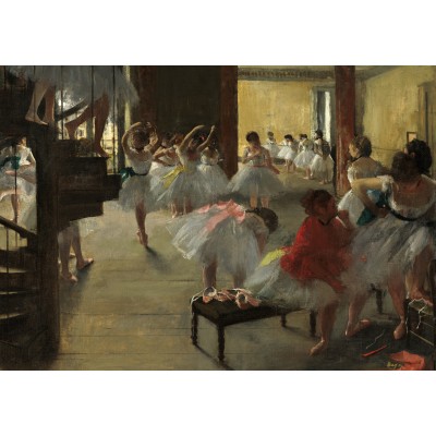 Grafika - 1000 pièces - Edgar Degas: The Dance Class, 1873