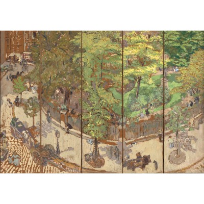 Grafika - 1000 pièces - Edouard Vuillard : Square Vintimille, 1911
