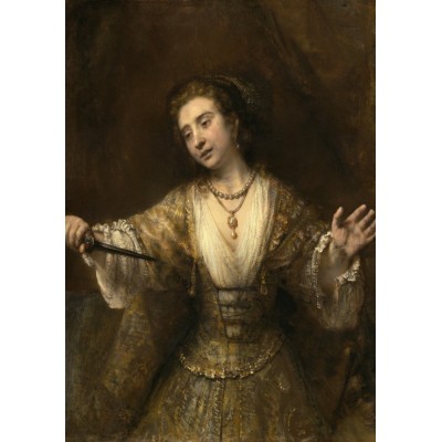 Grafika - 1000 pièces - Rembrandt : Lucretia, 1664