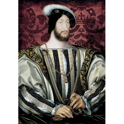 Grafika - 1000 pièces - Jean Clouet : Portrait de François Ier, roi de France, 1530