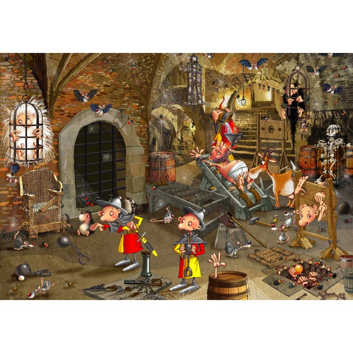 Puzzle Grafika-F-32956 François Ruyer: Dungeon