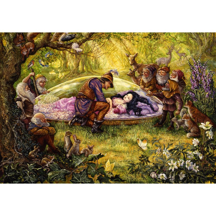 Puzzle Grafika-F-33027 Josephine Wall - Snow White