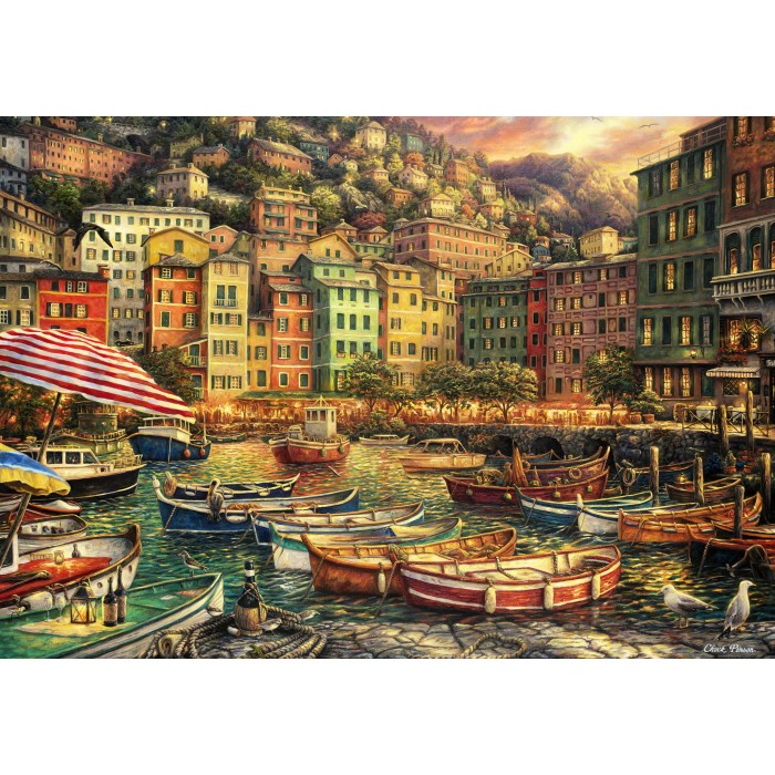 Puzzle Grafika-F-33207 Chuck Pinson - Vibrance of Italy