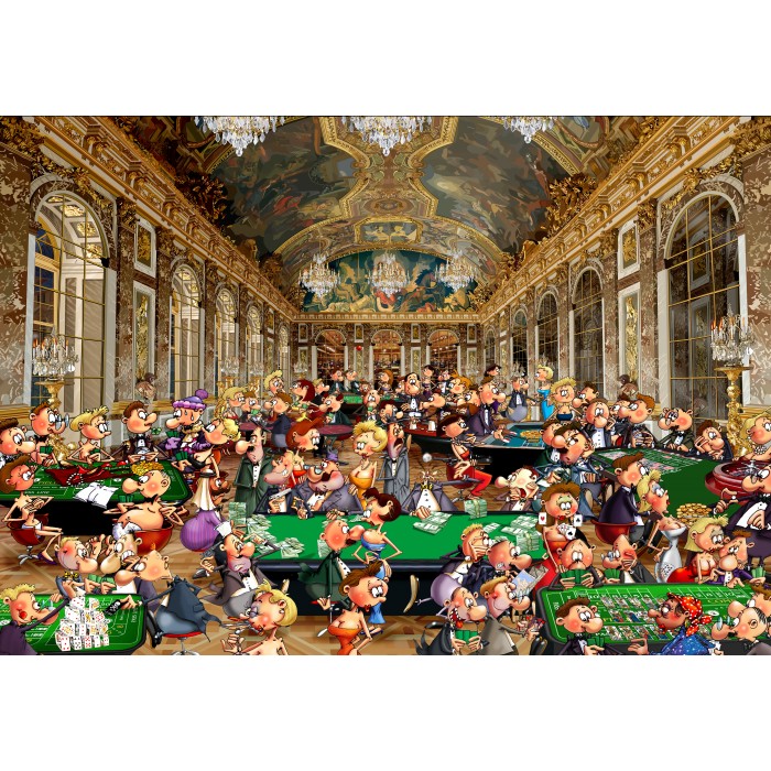 Puzzle Grafika-F-33304 François Ruyer - Casino