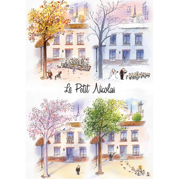 Puzzle Grafika-F-33373 Le Petit Nicolas - Les Quatre Saisons