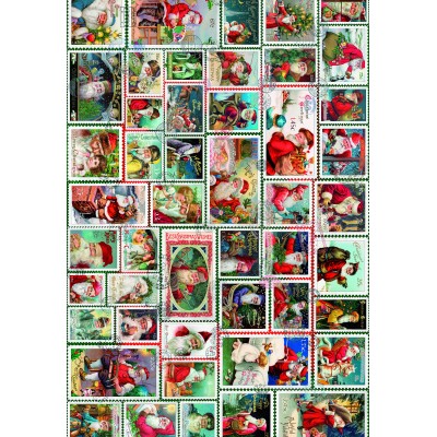 Grafika - 1000 pièces - Santa Stamps