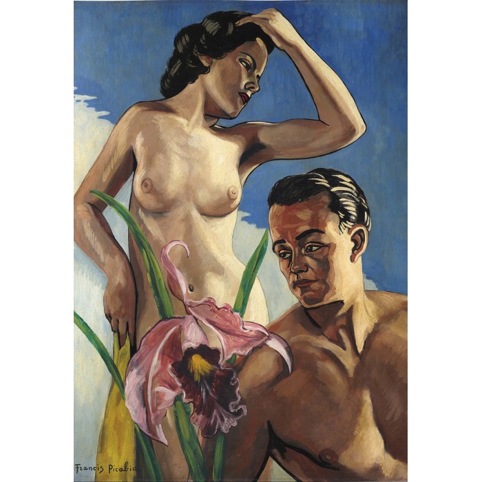 Puzzle Grafika-F-33402 Francis Picabia - Adam et Eve, 1941