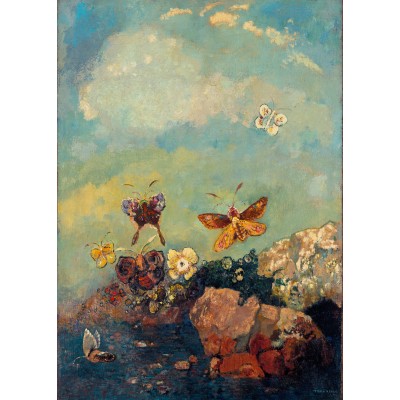 Grafika - 500 pièces - Odilon Redon - Butterflies, 1910