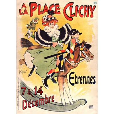 Grafika - 500 pièces - Georges Meunier - A la Place Clichy, 1897