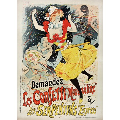 Grafika - 500 pièces - Georges Meunier - Confettis et Serpentins, 1894