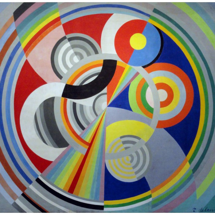 Puzzle Grafika-F-33450 Robert Delaunay - Rythm n°1, 1938