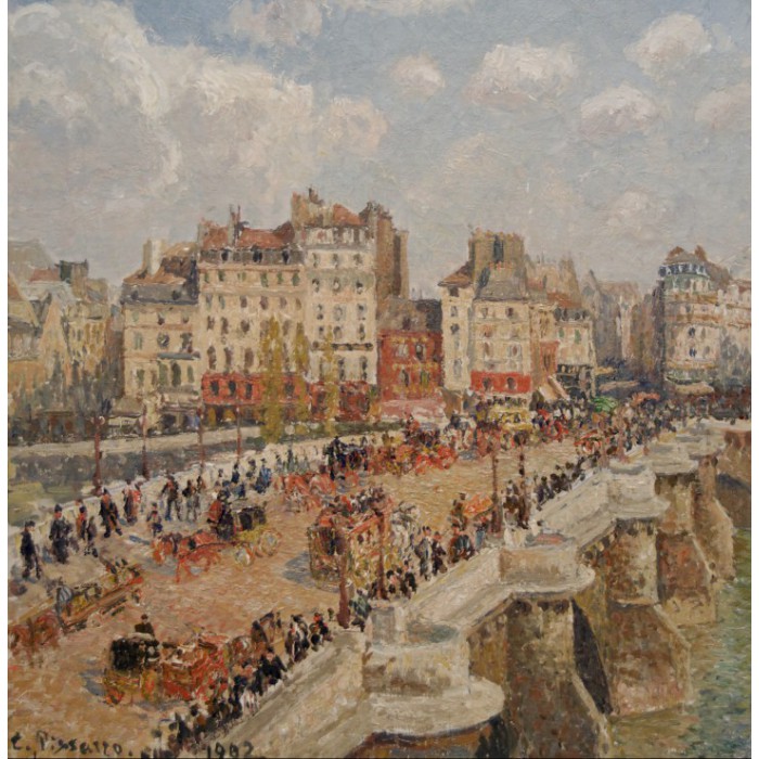 Puzzle Grafika-F-33451 Camille Pissarro: Le Pont-Neuf, 1902