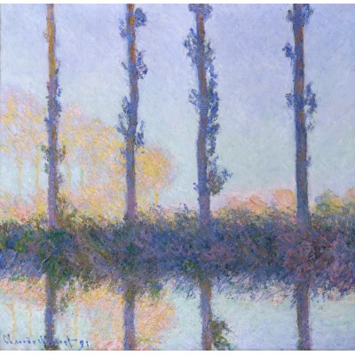 Grafika - 1000 pièces - Claude Monet: The Four Trees, 1891