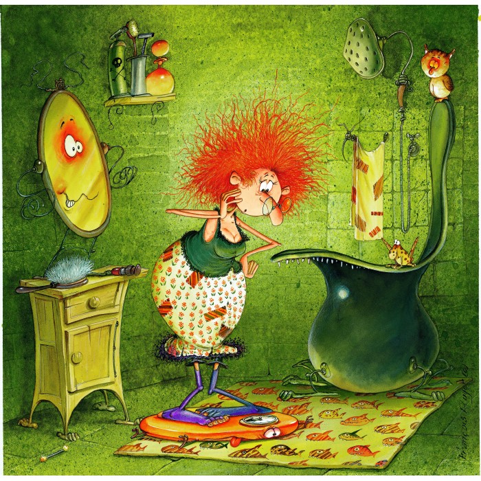 Puzzle Grafika-F-33477 François Ruyer - Witch