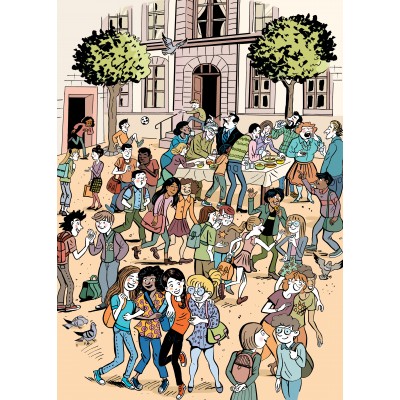 Grafika - 300 pièces - Le Monde de Lucrèce - La Fête de Fin d'Année