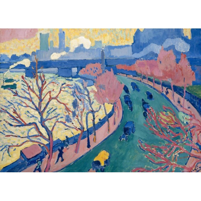 Puzzle Grafika-F-33661 André Derain - Charing Cross Bridge