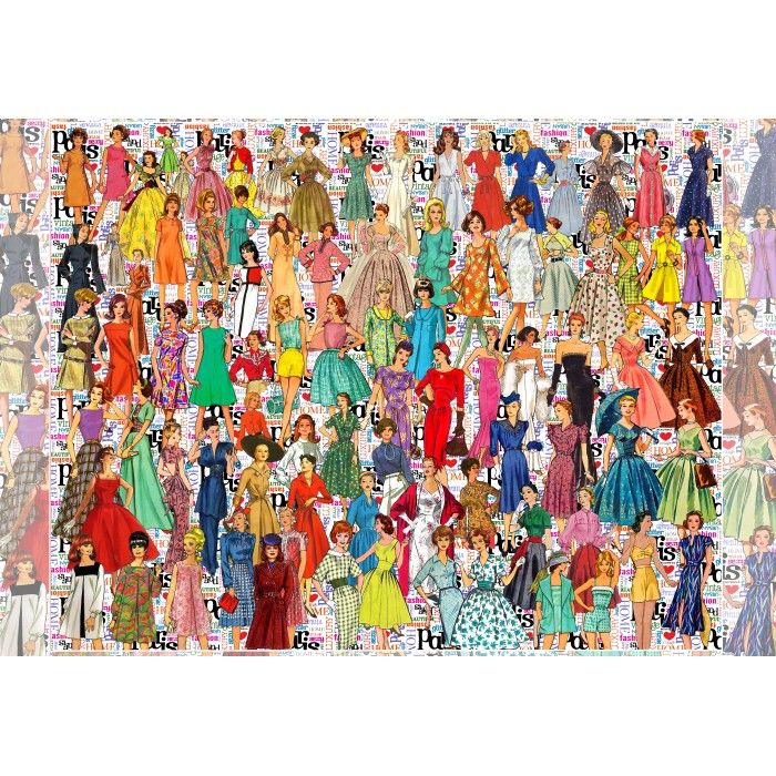 Puzzle Grafika-F-33678 Fashion Memories
