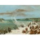 Grafika - George Catlin: Portage Around the Falls of Niagara at Table Rock, 1847-1848