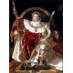 Grafika - Jean-Auguste-Dominique Ingres : Napoléon sur le trône impérial, 1806