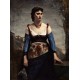 Grafika - Jean-Baptiste-Camille Corot : Agostina, 1866