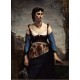 Grafika - Jean-Baptiste-Camille Corot : Agostina, 1866